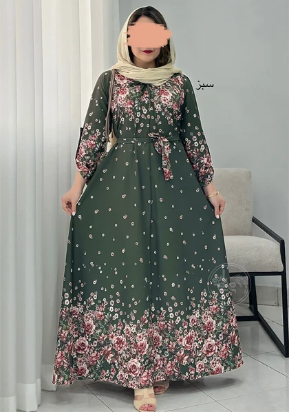 پیراهن سوپر کلوش روژین