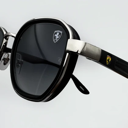 عینک آفتابی ری بن RayBan مدل فراری RB3674M - نقره ای