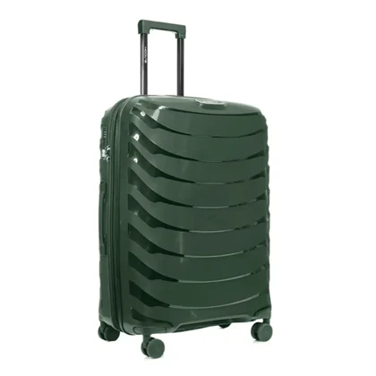 چمدان نشکن هادایز مدل HADIZE - HZD185 LARGE POLYPROPYLENE سایز بزرگ (همراه با کاور هدیه)