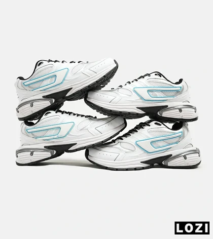کفش کتانی مردانه سفید آبی DIESEL S-SERENDIPITY SPORT