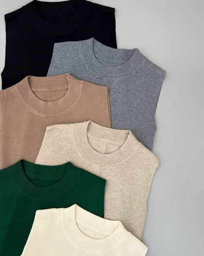 تاپ بافت یقه گرد کد 4252