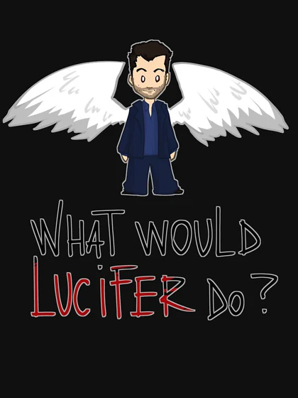 تیشرت کلاسیک لوسیفر | تیشرت CLASSIC Lucifer طرح Wwld کد 111430