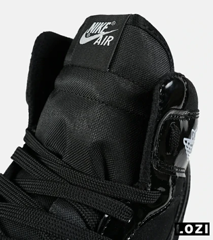 کفش کتانی ساق‌دار مردانه و زنانه مشکی NIKE jordan 1 مدل 6520