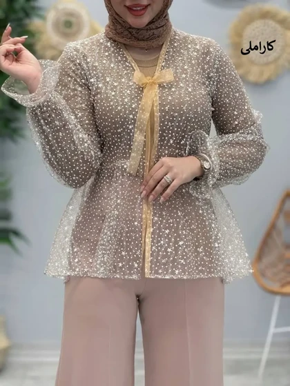 3421-مانتو مزونی عروسک