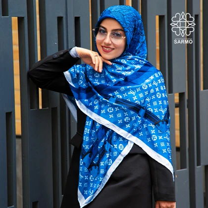 روسری ابریشم مودال ماهی