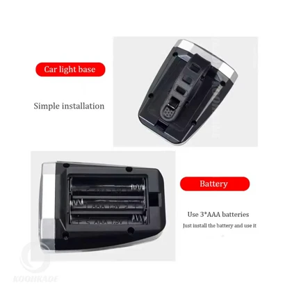 هالوژن عقب و جلو QIXUN دوچرخه کد 0598