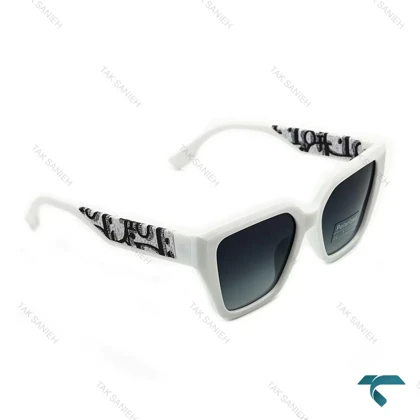 عینک دیور سفید پولاریزه زنانه Dior-6444-L