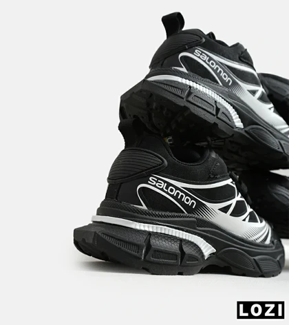 کفش بچه گانه مشکی سفید سالامون Salomon XT Street