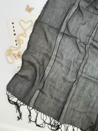 شال لینن تک‌رنگ 20684