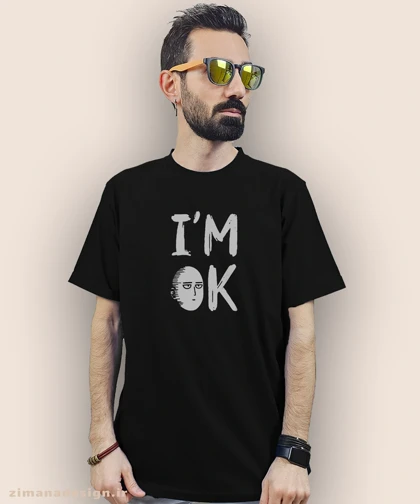 تیشرت مردانه و زنانه طرح وان پانچ من شخصیت سایتاما کد 900