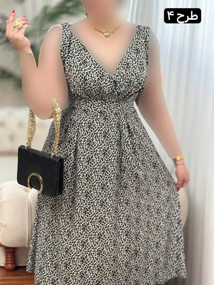 پیراهن نخی بلکا 3281