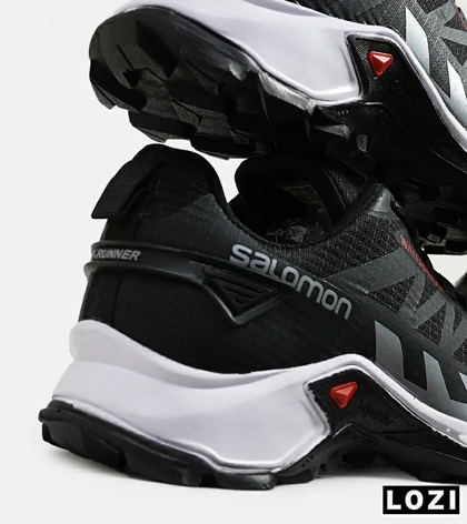 کفش کتانی مردانه و زنانه مشکی Salomon waterproof