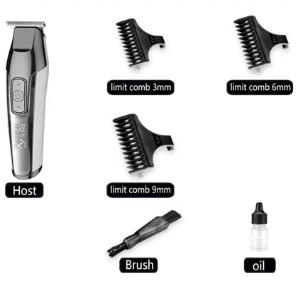 ماشین اصلاح موی سر و صورت کمی Kemei مدل KM-5027 با تیغه T شکل