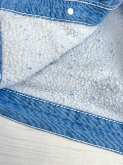 کاپشن جین داخل خز کد 3180