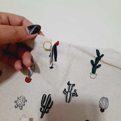 کراپ شلوار دخترانه کاکتوس لینن