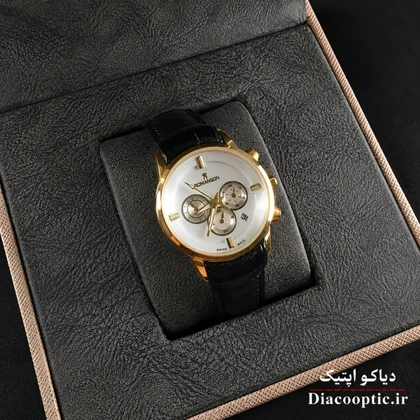 ساعت مچی زنانه موتور ژاپن برند رمانسون مدل Do1288 چرمی