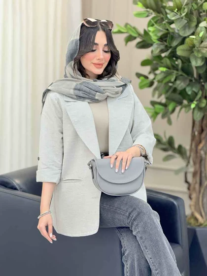 مانتو دو دکمه رامیا