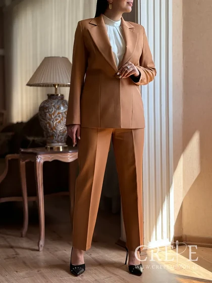 ست کت و شلوار یقه انگلیسی