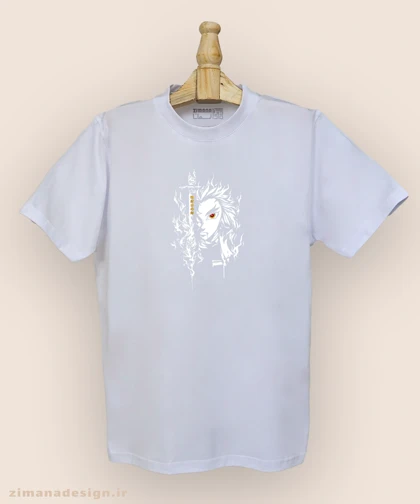 تیشرت مردانه و زنانه طرح شیطان کش شخصیت کیوجورو رنگوکو کد 903