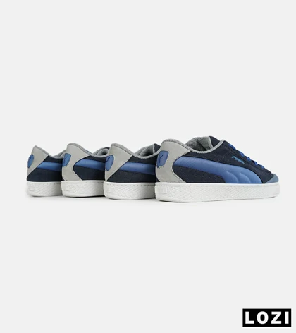 کفش کتانی ورزشی سرمه ای آبی مردانه و زنانه PUMA suede XL crush