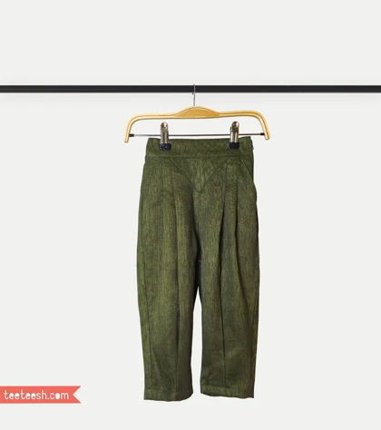 شلوار برمودا سبز