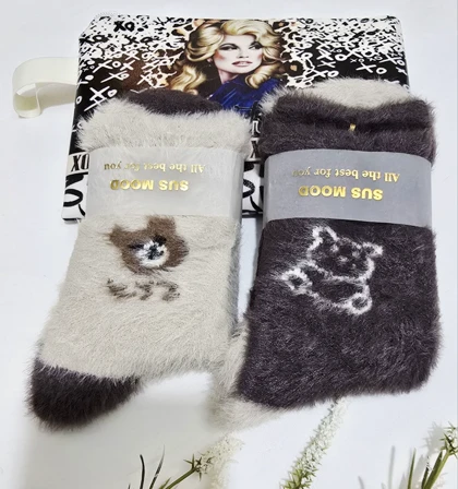 جوارب گرم موهر وارداتی اعلا دخترانه زنانه