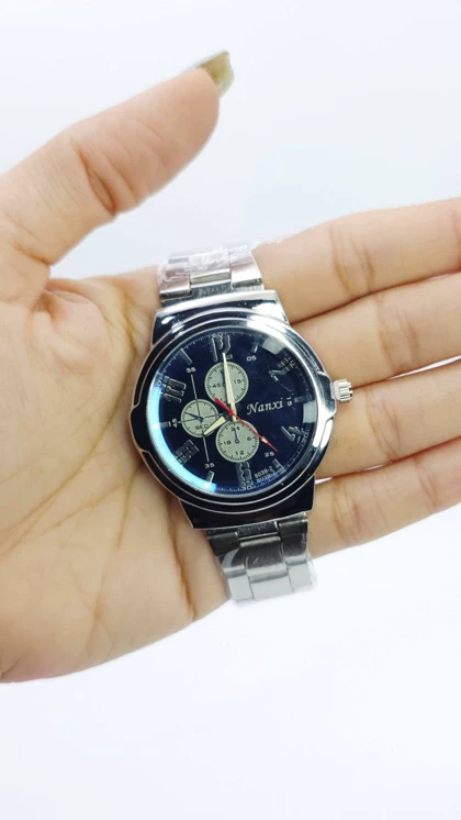 ساعت مچی مردانه نانسی Nanxi با موتور کوارتز و سبک 3موتوره