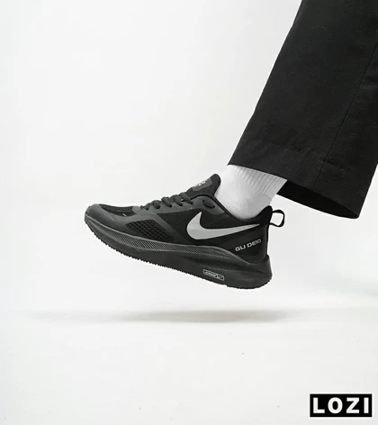 کفش کتانی مردانه و زنانه مشکی خاکستری Nike guide 10