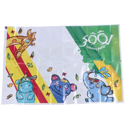 خمیر بازی سطلی 10 رنگ لوکی Looky کد 6010 همراه ابزار