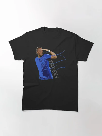 تیشرت ورزشی چلسی | تیشرت Chelsea F.C طرح The King of Chelsea - Didier Drogba کد 147424