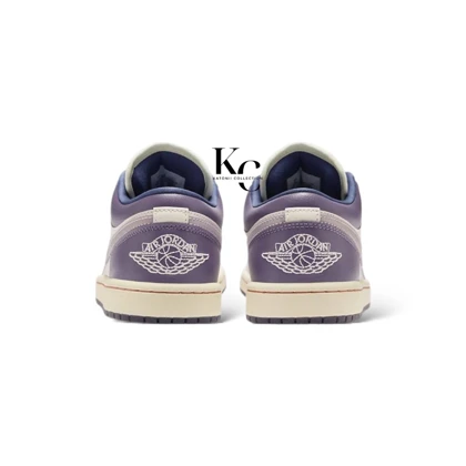 کتانی نایک ایرجردن 1 لو بنفش پاستیلی Nike air jordan 1 low pastel pruple