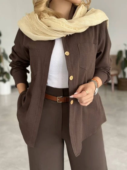 شومیز کنفی جدید زنانه کد KANAFI