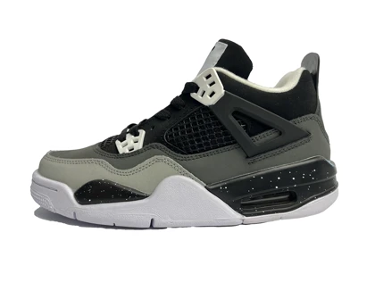 کتانی مردانه و زنانه نایک جردن Jordan 4 کیفیت مستر مشکی