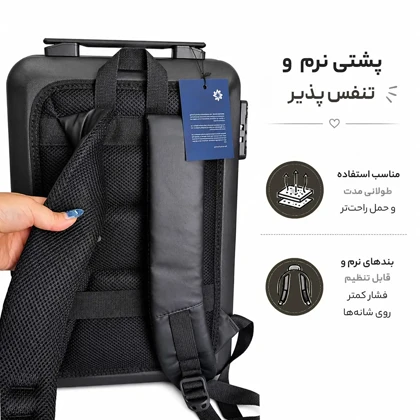 کوله پشتی مدرسه و دانشگاه مدل MS1090