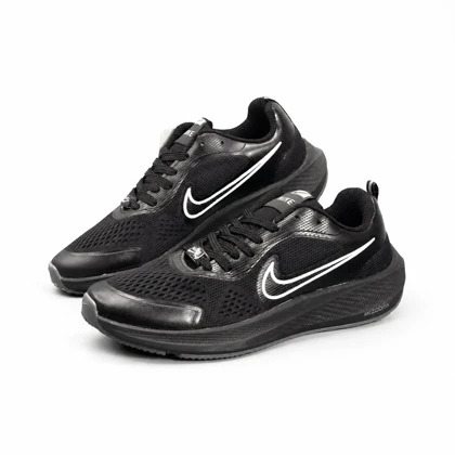 کفش کتانی مردانه و بزرگ پا مدل نایک زوم مشکی NIKE ZOOM