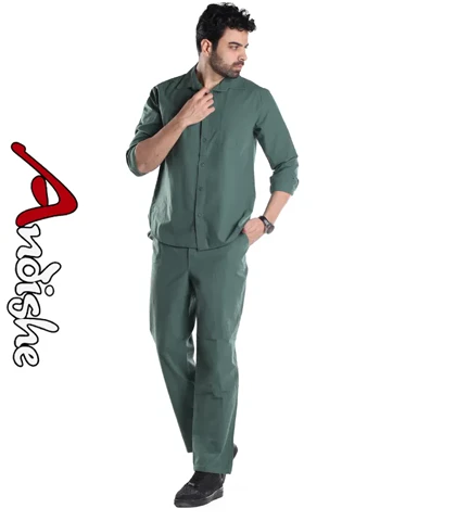 پیراهن شلوار کتان ادریس