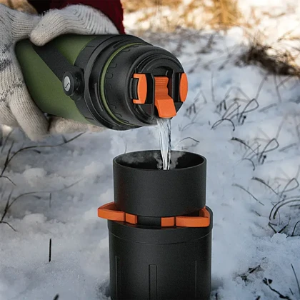 قهوه ساز و فلاسک دوجداره SANTECO KAFE 650ml