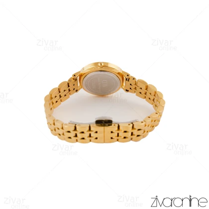 ساعت دنیل ولینگتون زنانه طلایی صفحه گرد 104937