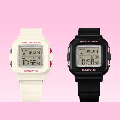 ساعت مچی دیجیتال زنانه کاسیو CASIO مدل BGD-10KH-1DR ضد ضربه