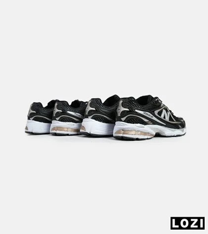 کفش کتانی مردانه و زنانه مشکی نقره ای NEW BALANCE 1064