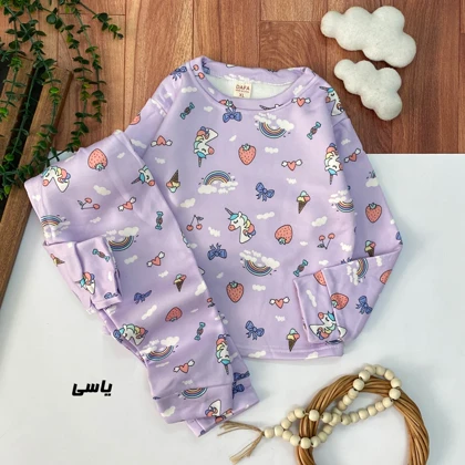 بلوز شلوار توکرکی تکشاخ