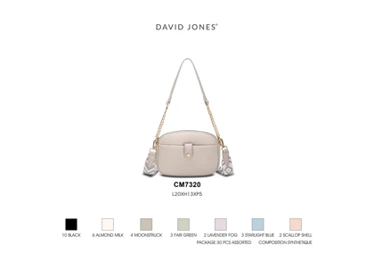 کیف دوشی زنانه دیوید جونز مدل David Jones CM7320