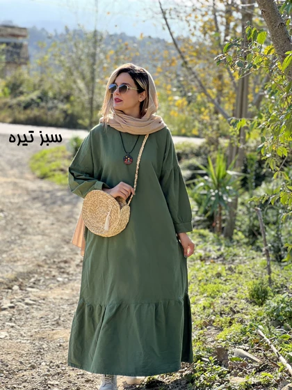 پیراهن مانتویی ساحل