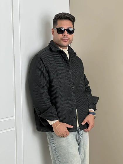 پیراهن پشمی کجراه