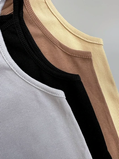 تاپ دو بند پنبه کبریتی کد 4001