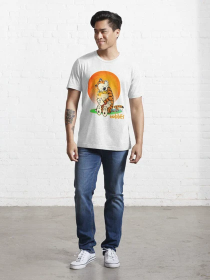 تیشرت Tintin طرح لوگو calvin and hobbes کد 207471
