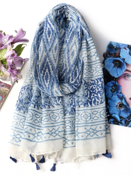 شال نخی روبی