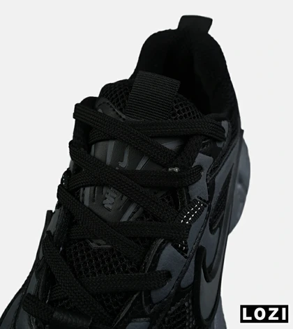 کفش کتانی مردانه و زنانه مشکی خاکستری Nike Cushlon V5K مدل 8825