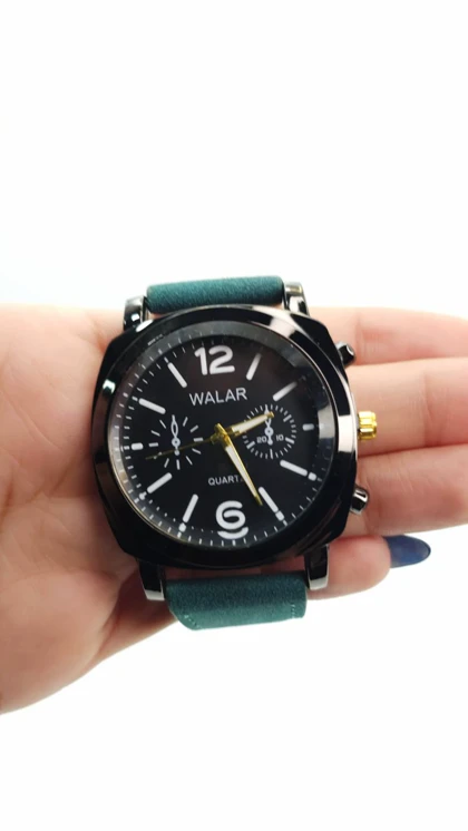 ساعت مچی مردانه والار Walar WG0239 با موتور کوارتز و سبک 3موتوره