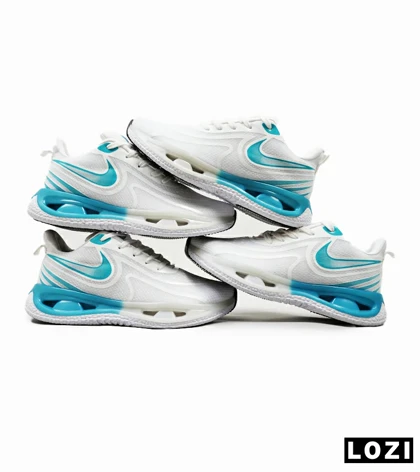 کفش کتانی مردانه سفید آبی NIKE pegasus 33